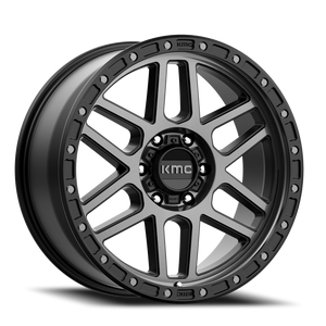 Kmc Km544 Mesa Wheel 20x9 8x170 Satin Black Machined With Gray Tint 0mm - FREE T-SHIRT INCLUDED! | KM54429087400