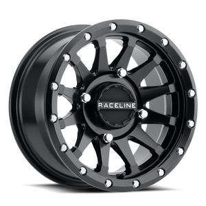 Raceline A95B Trophy Atv Wheels Rims 14x7 4x137 Satin Black 38mm | A95B-47037+38
