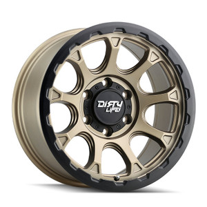 Dirty Life Drifter Wheels Rims 17x8.5 5x127 Matte Gold -6mm | 9307-7873MGD