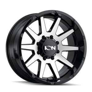 Ion 143 Wheels Rims 20x10 8x180 Gloss Black Machined -19mm | 143-2178BTR