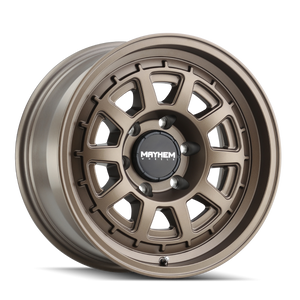 Mayhem Voyager Wheels Rims 17x8.5 5x127 Satin Dark Bronze 0mm | 8303-7873MZ0