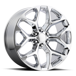 Performance Replicas Pr176 Wheel 24x10 6x139.7 Chrome 24mm - MINIMUM PURCHASE OF 4 WHEELS | 176C-2415824