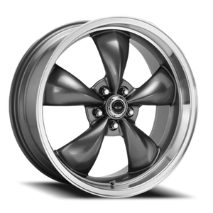 American Racing Ar105 Torq Thrust M Wheel 17x7.5 5x100 Anthracite With Machined Lip 45mm | AR105M77580A