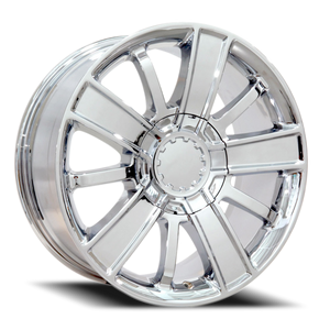 DOORBUSTER PRICING! - Oe Cv77 Wheel 20x9 6x139.7 Chrome 27mm - FREE T-SHIRT INCLUDED! | CV77-20090-6550-27C
