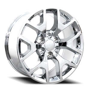 DOORBUSTER PRICING! - Oe Cv92 Wheel 22x9 6x139.7 Chrome 31mm - FREE T-SHIRT INCLUDED! | CV92-22090-6550-31C