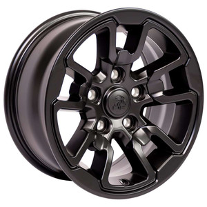 Oe Cv54 Wheels Rims 17x8 6x120 Satin Black 33mm | CV54-17080-6120-33B1