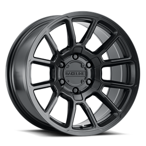Raceline 950B Gauge Wheels Rims 16x8 8x170 Satin Black -6mm | 950B-68081-06