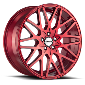 DOORBUSTER PRICING! - Shift H32 Formula Wheel 20x8 5x112 Candy Red 35mm - FREE T-SHIRT INCLUDED! | H32051235R