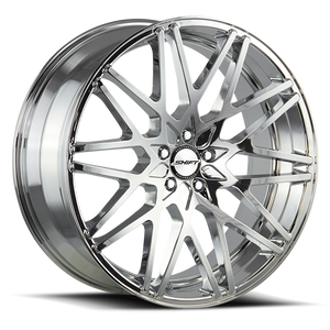 DOORBUSTER PRICING! - Shift H32 Formula Wheel 20x8 5x112 Chrome 35mm - FREE T-SHIRT INCLUDED! | H32051235