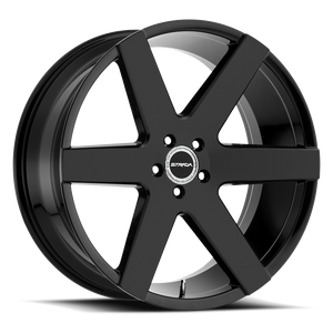 DOORBUSTER PRICING! - Strada S60 Coda Wheel 20x8.5 5x108 Gloss Black 35mm - FREE T-SHIRT INCLUDED! | S60050835GB