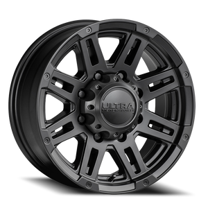 Ultra 226Sb Machine Trailer Wheel 15x6 5x114.3 Satin Black 0mm | 226-5665SB