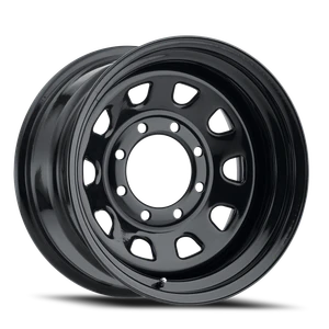 Vision D Window 84H Wheel 16x7 5x114.3 Gloss Black 0mm | 84H6765NS