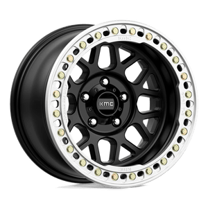 Kmc Grenade Crawl KM235 Wheels Rims 17x9 Blanks (Custom Drilled Bolt Patterns) Black -38 | KM2357900M738N