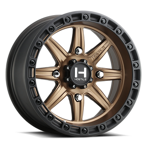 Hostile Alpha Atv Utv Wheel 15x10 4x156 Bronze 0mm | H109-1510415654Z