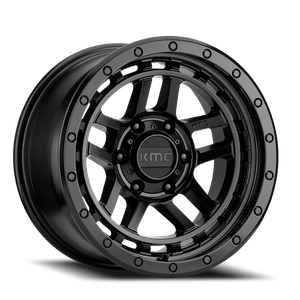 Kmc Km540 Recon Wheel 18x8.5 6x139.7 Satin Black 0mm - FREE T-SHIRT INCLUDED! | KM54088568700