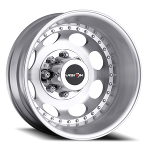 Vision Hauler 181 Dually Wheel - 19.5x6.75 8x170 Machined -143mm | 181Z9670MR