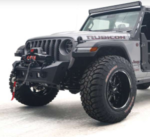 Fab Fours JK07-B1951-1 Front Stubby Bumper