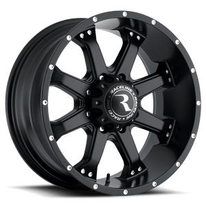 Raceline Assault Wheels Rims 16x8 8x170 Black 0mm | 991B-68081-00