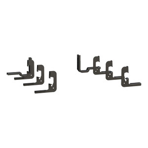 Luverne® Black  O-Mega II 6 in. Wheel To Wheel Oval Steps | 584078-570717 | Free Shipping!