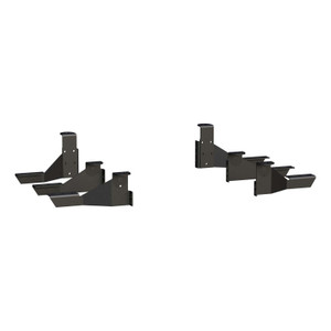 Luverne® Black  O-Mega II 6 in. Oval Steps | 584078-571113 | Free Shipping!