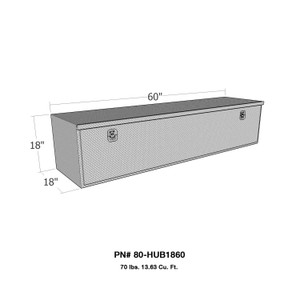Westin®   Brute HD Under Body Tool Box | 80-HUB1860 | Free Shipping!