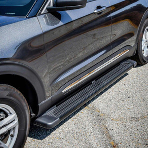 Westin SG6 Running Boards. Black Aluminum. 79 in. Length. Does Not Include Mount Kit. Vehicle Specific Mount Kit Must Be Purchased Separately. | BCTC 27-64735