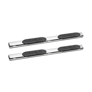 Westin PRO TRAXX 6 Oval Nerf Step Bars. Mount Kit Included. Polished Stainless Steel. | BCTC 21-64130
