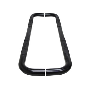 Westin E-Series 3 Round Nerf Step Bars. Black. | BCTC 23-4125