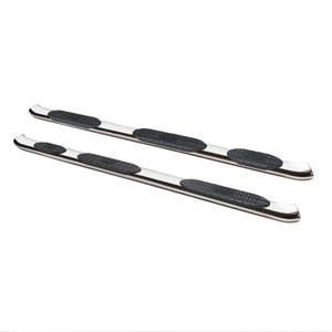 Westin PRO TRAXX 5 Oval Wheel to Wheel Nerf Step Bars. Stainless Steel. w/Mount Kit. For Quad Cab. | BCTC 21-534730