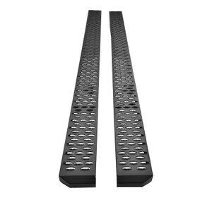 Westin Grate Steps Running Boards. Textured Black. 90 in.. Mount Kit Not Included. | BCTC 27-74745