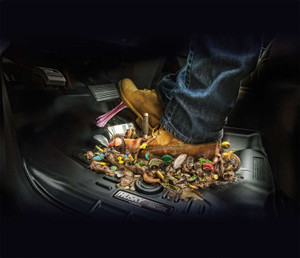 Husky Liners® Black Floor Hump WeatherBeater Center Hump Floor Liner | 83221 | Free Shipping!