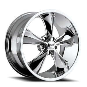 Foose F105 Legend Wheel 20x10 5x114.3 Chrome 40mm - FREE T-SHIRT INCLUDED! | F105200065+40