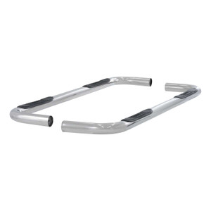 Aries® Stainless  Aries 3 in. Round Side Bars | 204039-2 | Free Shipping!