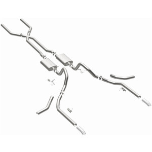 Magnaflow Performance Exhaust Magnaflow Street Series Stainless Crossmember-Back System | FBHB 15165