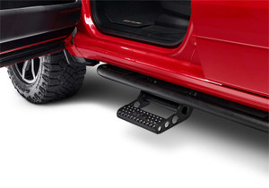 N-Fab® Black  RKR Cab Length Step System | D194RKRCCS4 | Free Shipping!