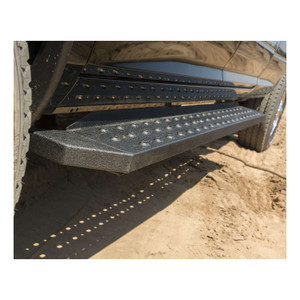 Aries® Black  RidgeStep Commercial Running Boards w/Mounting Brackets | 2055527 | Free Shipping!
