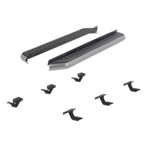 Aries® Stainless  AeroTread Running Boards w/Mounting Brackets | 2051009 | Free Shipping!