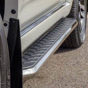 Aries AeroTread 5" x 70" Polished Stainless Running Boards, Select Toyota Highlander | BBDR 2051014