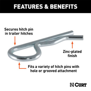 Curt® | 21602 | Receiver Clip