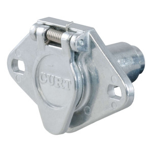 Curt® | 58090 | 6-Way Round Connector Socket