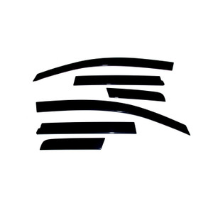 Auto Ventshade Ventvisor Low Profile Deflector; Smoke; Outside Mount; 6 pc | BBFF 896081