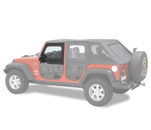 Bestop® | 51805-17 | HighRock 4x4T Element Soft Doors