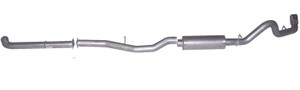 Gibson Performance Cat-Back Single Exhaust System; Stainless | BFBL 615587