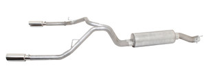 Gibson Performance Cat-Back Dual Split Exhaust System; Stainless | BFBL 66568