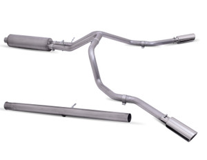 Gibson Performance Cat-Back Dual Extreme Exhaust System; Stainless | BFBL 65693