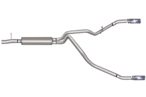 Gibson Performance Cat-Back Dual Split Exhaust System; Stainless | BFBL 69130