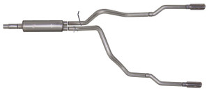 Gibson Performance Cat-Back Dual Split Exhaust System; Stainless | BFBL 66501