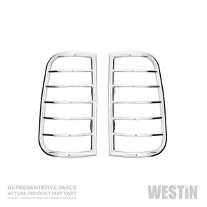 Westin® | 39-3000 | Sportsman Tail Light Guard Chrome