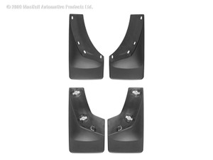 Weathertech MudFlap No-Drill DigitalFit MudFlap Kit Black | BHTJ 110010-120010