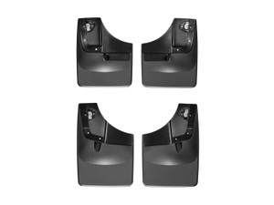 Weathertech MudFlap No-Drill DigitalFit MudFlap Kit Black | BHTJ 110050-120050